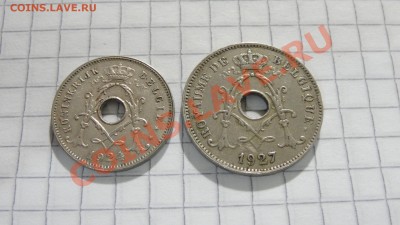 Бельгия 5 и 10 сентим 1924, 1927 до 28.05 в 22:30 - DSC03260.JPG