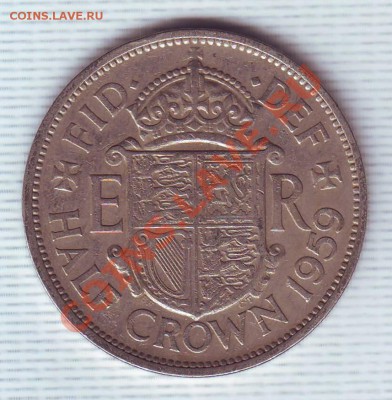 В.Британия.Пол кроны.1959. до 1 Июня - 19590013.JPG