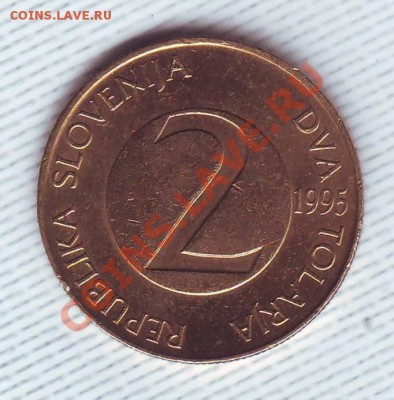 Словения.2 Толара.1995. Ласточка. до 1 июня. - 19950010.JPG