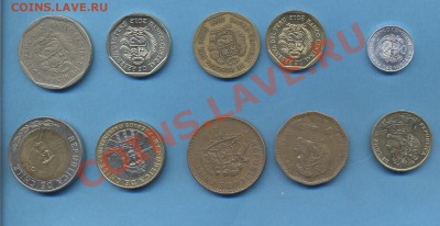 10 монет Перу и Чили без повтора— до 31 мая, 22:00 мск - 008