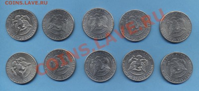 10 полудолларовых монеты США — до 31 мая, 22:00 мск - 018