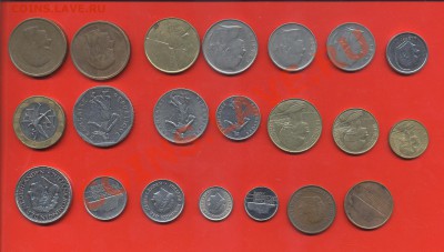 21 монета Франции, Нидерландов, Бельгии— до 31 мая, 22 ч. - A-may13_europe_b