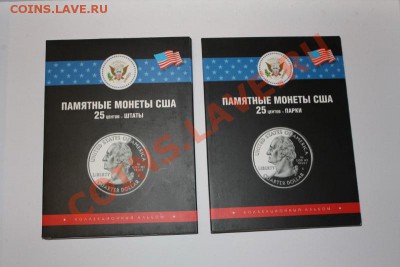 Планшеты, альбомы, монетники АССОРТИМЕНТ!!! - USA