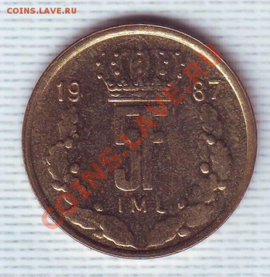 Люксембург.5 Франков.1987. до 3 Июня - 19870020.JPG
