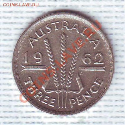 Ag.Австралия.3 пенса.1962. до 4 Июня - 19620020.JPG
