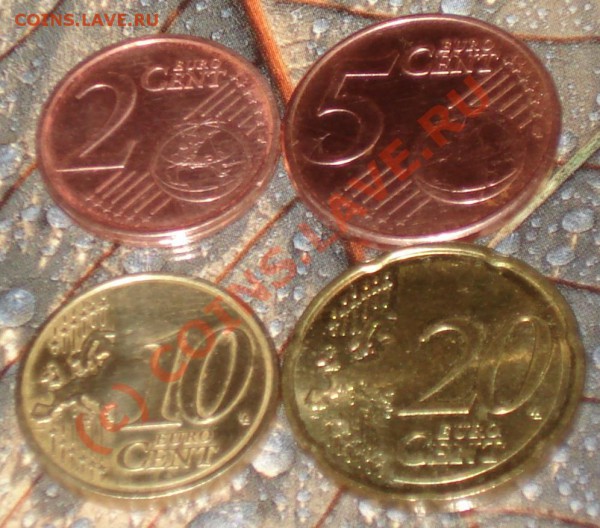 Мальта - евро мелочь - 4 монеты 2008 до 16.12.09 в 22.30 - мальта