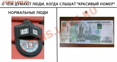 Мои рисунки-приколы на НУМИЗМАТИЧЕСКУЮ тему - Красивый номер