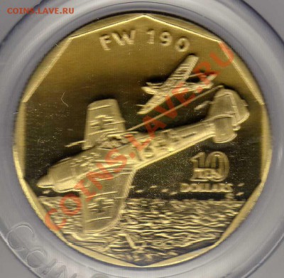 МАРШАЛЛОВЫ О-ВА 10$ 1991 FW190 СОРОКОПУТ 06.06 В 22Ч (5541) - img285