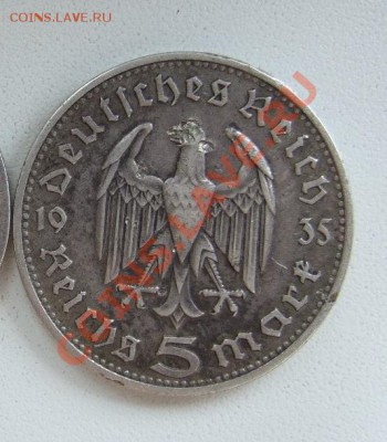 5 рейхсмарок 1935 г. двор D, до 04э.06.2013 - g2