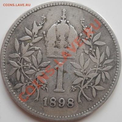 АВСТРО-ВЕНГРИЯ 1 крона 1898г. до 4.06.13г. 22-00 мск - DSCN0164.JPG