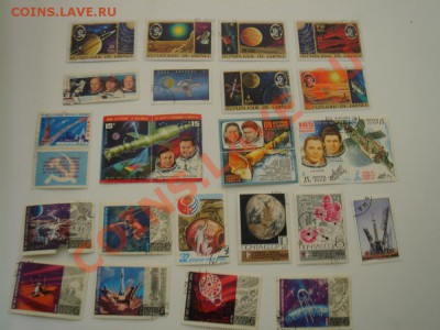 Подборка марок, КОСМОС, 70шт, до 09.06.13г, 22-00мск - космос_02