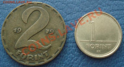 Аргентина 10 сентаво и Венгрия 1 и 2 форинта - Лот6_1