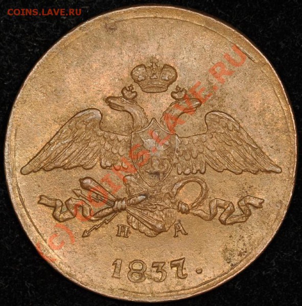 5 коп 1837 ЕМ НА - 1837-1
