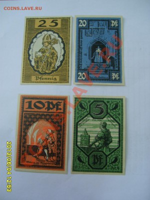 МЕРЗЕБУРГ,50пф * 6 +5,10,20,25 ПФЕННИГОВ 1921г !!Unc!до 6.06 - S6001031.JPG