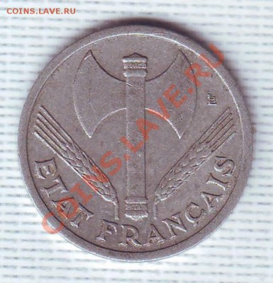 Франция.Франк.1944. до 10 июня - 19440023.JPG