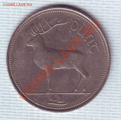 Ирландия.Фунт.1996.Олень. до 10 Июня - 19960011.JPG