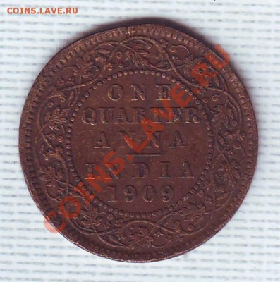 4 Анны.1909.Эдвард 7. до 11 Июня - 19090004.JPG