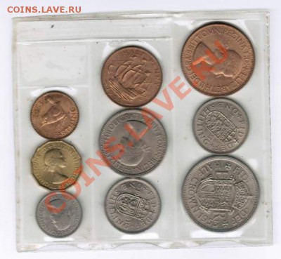 Годовой набор Англия 1953г. UNC - CCF05062013_00000_thumb