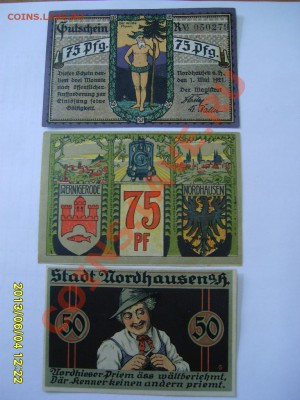 NORDHAUSEN, 2 * 75 ПФ.+ 50 ПФ.1921г !!до 6.06.2013 - S6000988.JPG