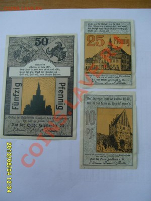 FRIEDLAND i. M. reutergeld : 10+25+50 ПФЕННИГОВ 1922!!до6.06 - S6001005.JPG