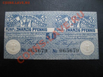 1920 Bremervorde, 25+25 пф, до 11.06 в 21-00 мск - бремеворде.JPG