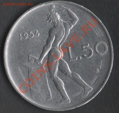 Италия 50 лир 1954 до 08.06.2013 21.00 мск - Сканы 002