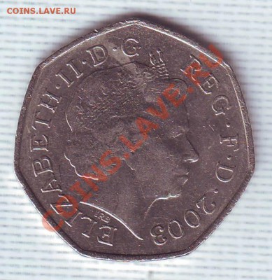 В.Британия.50 Пенсов.2003.Права женщин. до 11 Июня - 2003 г.JPG