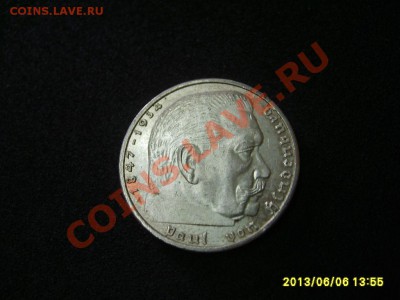 ГЕРМАНИЯ,2 МАРКИ 1939 А ( ГИНДЕБУРГ),Ag !!до 8.06.2013 - S6000145.JPG