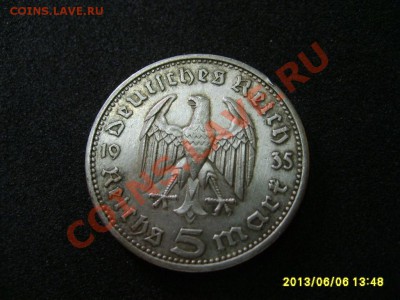ГЕРМАНИЯ,5 МАРОК 1935 А (ГИНДЕБУРГ),Ag !до 8.06.2013 - S6000116.JPG