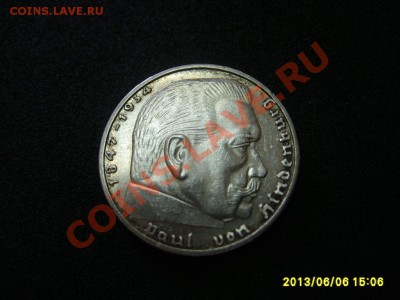 ГЕРМАНИЯ,2 МАРКИ 1939 А  ( ГИНДЕБУРГ,лот 2),Ag!!до 8.06.2013 - S6000145.JPG