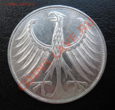 1974 ФРГ, 5 М, серебро, до 11.06 в 21-00 мск - 5 74 ж а