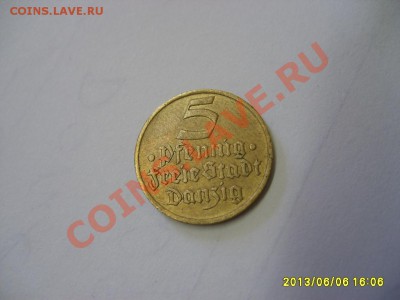 ДАНЦИГ: 5 ПФЕННИГОВ 1932 г (РЫБА).!!до 8.06.2013 - S6000149.JPG