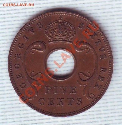 Брит.Вост.Африка.5 Центов.1949. до 12 июня - 19490011.JPG