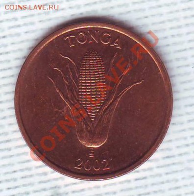 Тонга.1 Сенти.2002.Кукуруза. до 12 июня - кукуруза.JPG