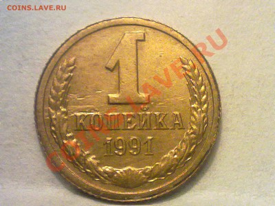 1 копейка 1991 года. залипуха или? - 060620131239