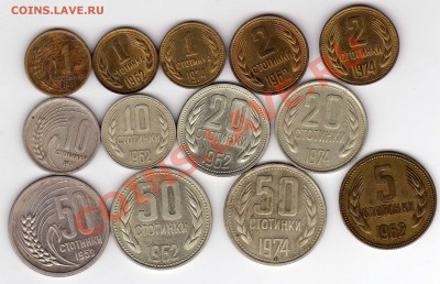 БОЛГАРИЯ ПОДБОРКА 1951-74 (13ШТ.) 13.06.13 В 22.00МСК (5366) - img549