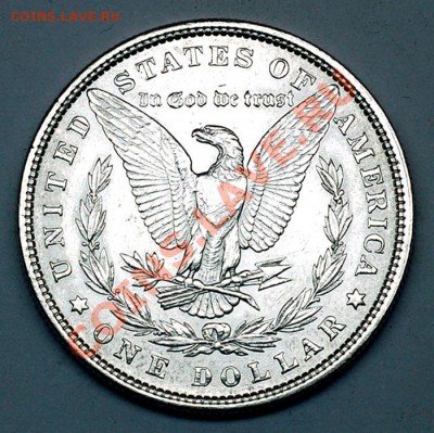 США_серебряный "Morgan Dollar" 1881; до 08.06_22.06мск - 5518