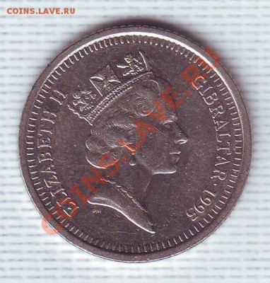 Гибралтар.10 пенсов.1995.EURO PORT. до 14 Июня - 19950014.JPG