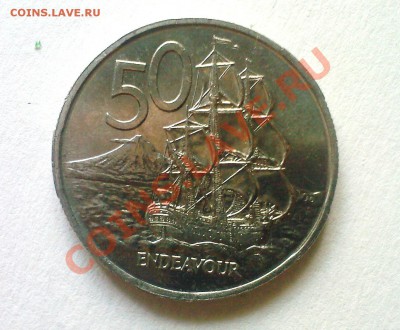 НОВАЯ ЗЕЛАНДИЯ 50центов UNC 1967 ПАРУСНИК до14.06 - 09062013(009)