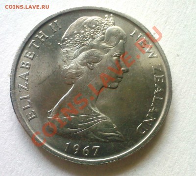 НОВАЯ ЗЕЛАНДИЯ 50центов UNC 1967 ПАРУСНИК до14.06 - 09062013(010)