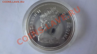 Канада Ag-500 1$ 1986 ПРУФ Калгари в капсуле до 10.06 22.00м - DSC04862.JPG