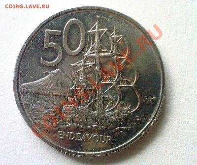 НОВАЯ ЗЕЛАНДИЯ 50центов  1975 ПАРУСНИК до14.06 - 09062013(011)