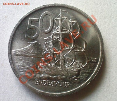 НОВАЯ ЗЕЛАНДИЯ 50центов  1969 ПАРУСНИК до14.06 - 09062013(013)