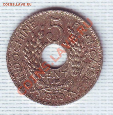 Франц.Индокитай.5 Сантимов.1939. до 15 июня - 19390010.JPG