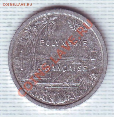Франц.Полинезия.1 Франк.1987. до 15 Июня - 19870023.JPG