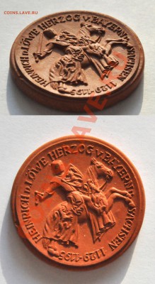 Керамические нотгельды, Германия, фабрика Мейсен - RAVENSBURG_100MARK_ZIEGELROT_A