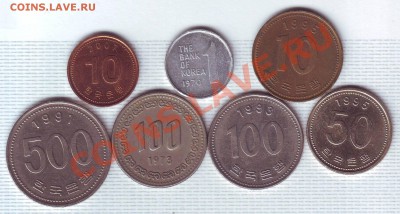 7 Монет Южной Кореи. до 16 Июня - Корея.JPG