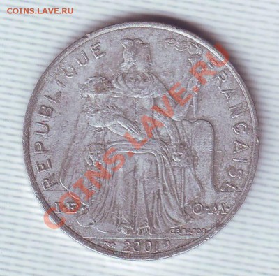 Франц.Полинезия.5 Франков.2001. до 16 Июня - 20015.JPG