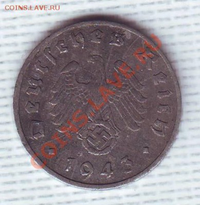 Третий Рейх.Пфенниг.1943.А.до 16 Июня - 19430016.JPG