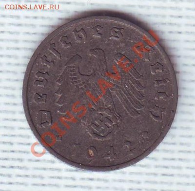 Третий Рейх.Пфенниг.1942.А. до 16 Июня - 19420036.JPG